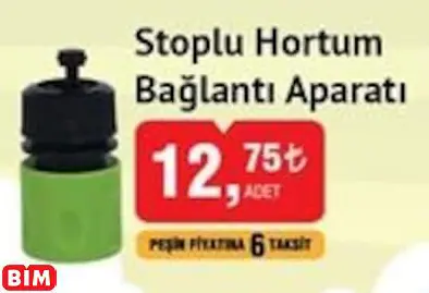 STOPLU HORTUM BAĞLANTI APARATI